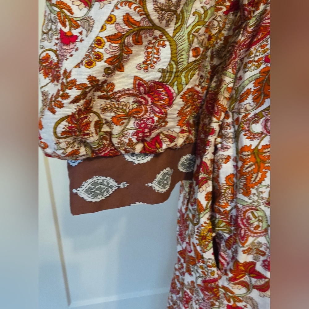 Floral Fall Maxi Dress-NWT - Picture 4 of 9
